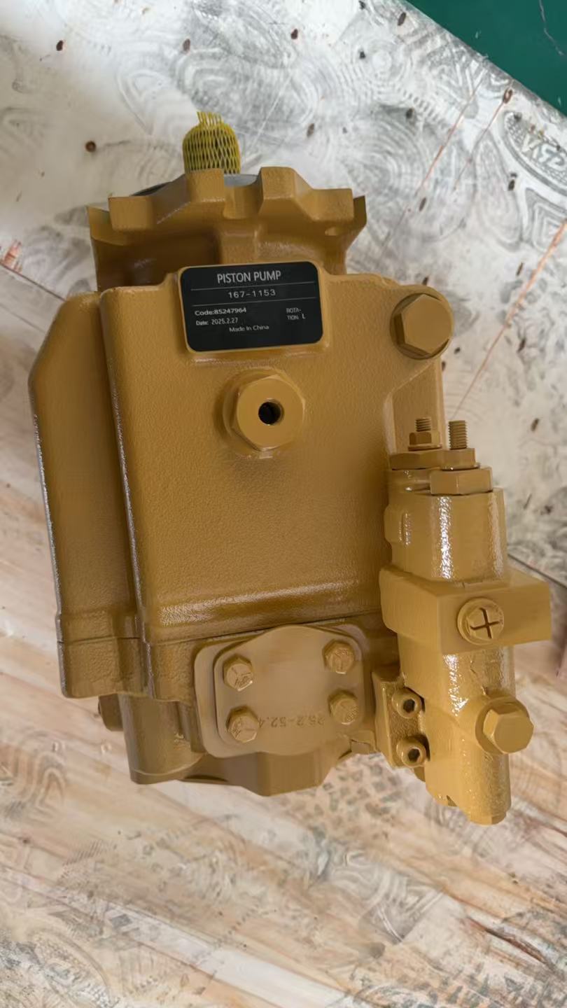 6E-1279 Bagian Cadangan Pompa Hidraulik CCAT Kompatibel untuk Motor Grader Fitting 12G 130G 140G 160G